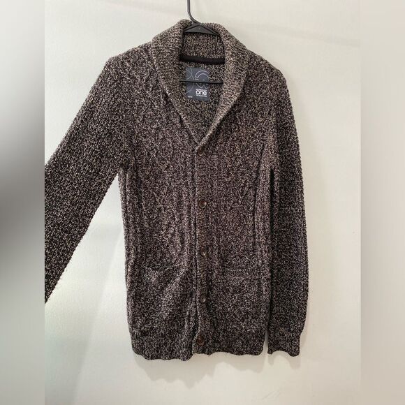 Knit cardigan sweater button up - Picture 2 of 4